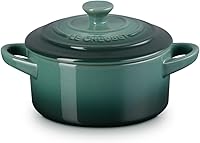 Vista 2 de Le Creuset Mini Cocotte redonda de gres, 237 ml, alcachofa