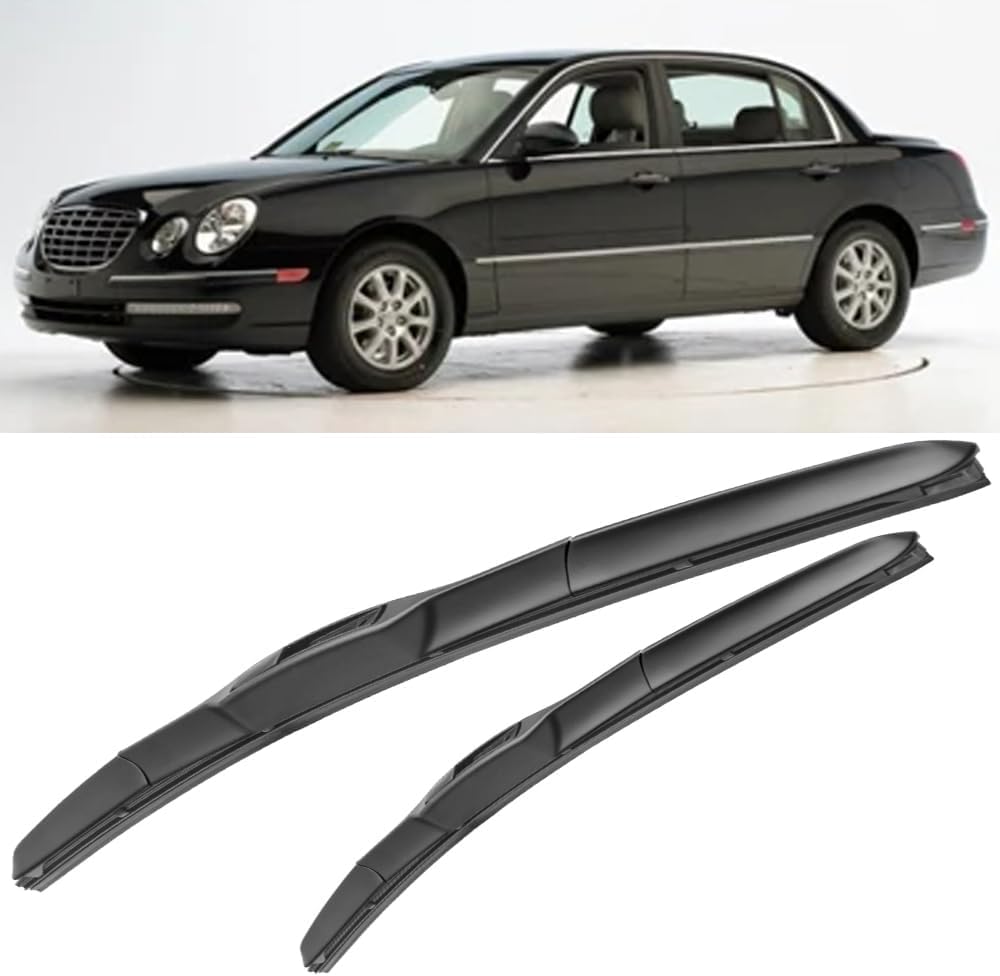 Essuie-glace avant pour KIA Amanti 2004-2009 : balai d'essuyage automobile silencieux