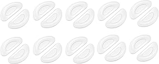 Nose Pads for Glasses,20Pack Silicone Soft Nose Pads for Eyeglasses Non Slip,Stick-on Glasses Nose-Pad GlassesGrips Grippers for Eyeglass Sunglasses.(Clear)