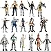 Vercico 16pcs 3.5 inch Fortnight Figurines Action Figure Toys Game Characters PVC Model of Game