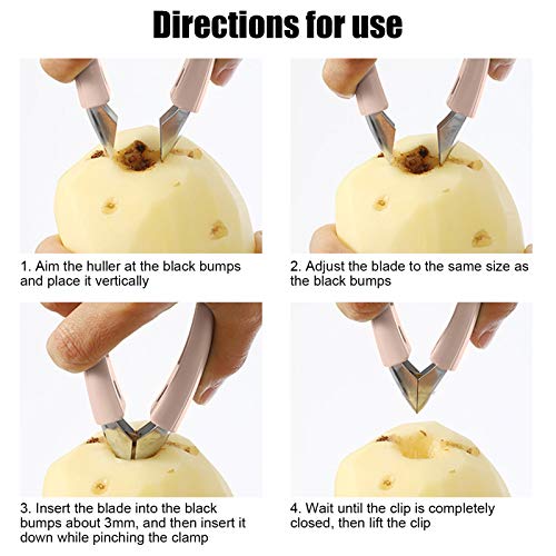 Strawberry Huller,Strawberry Huller Stem and Leaf Remover - Image 4