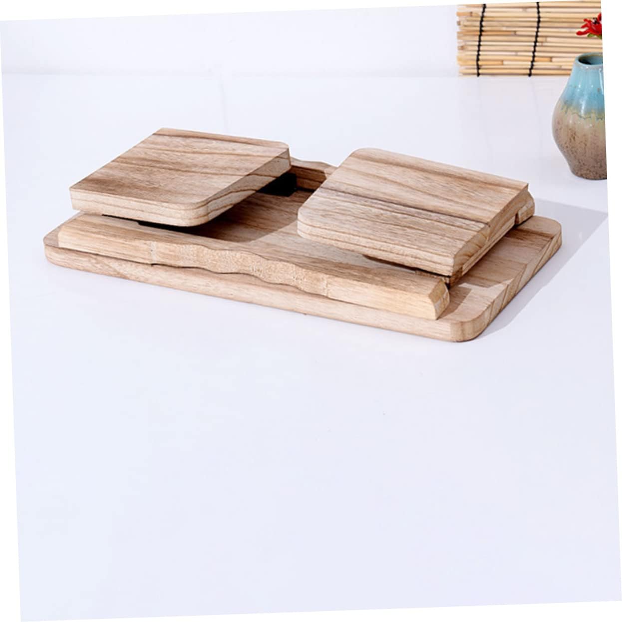 Ergonomic Kneeling Chair Back Support Zen Stool for Meditation Wood Stool for Sitting