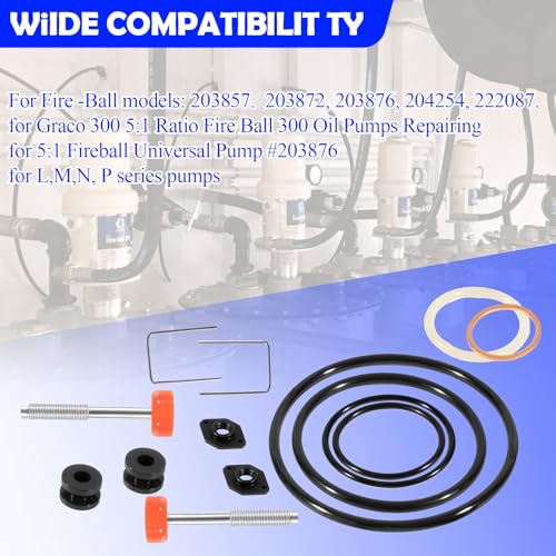 Kit de maintenance 238286 pour résoudre la perte de pression Fire Ball 300