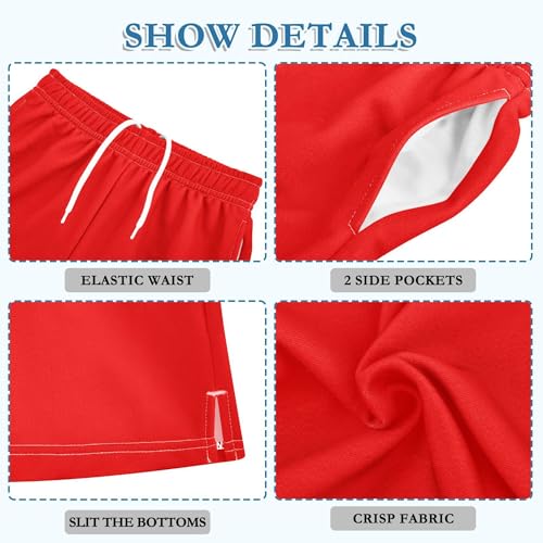 Pink Boy Casual Shorts Athletic Shorts Pants with Pockets2