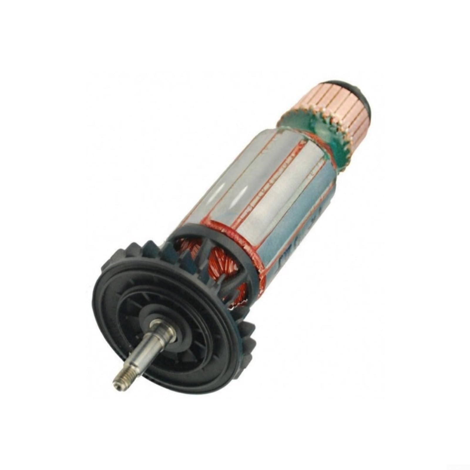 Armadura 310010980, para WA13-125 WA12-125 Pieza de rotor de metal de repuesto para amoladora angular, compatible con mantenimiento de reparación de herramientas eléctricas