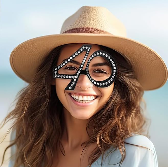 Bessy Shop Geburtstagsbrille,Geburtstag Brille Zum  Produktbild-Vorschau 2