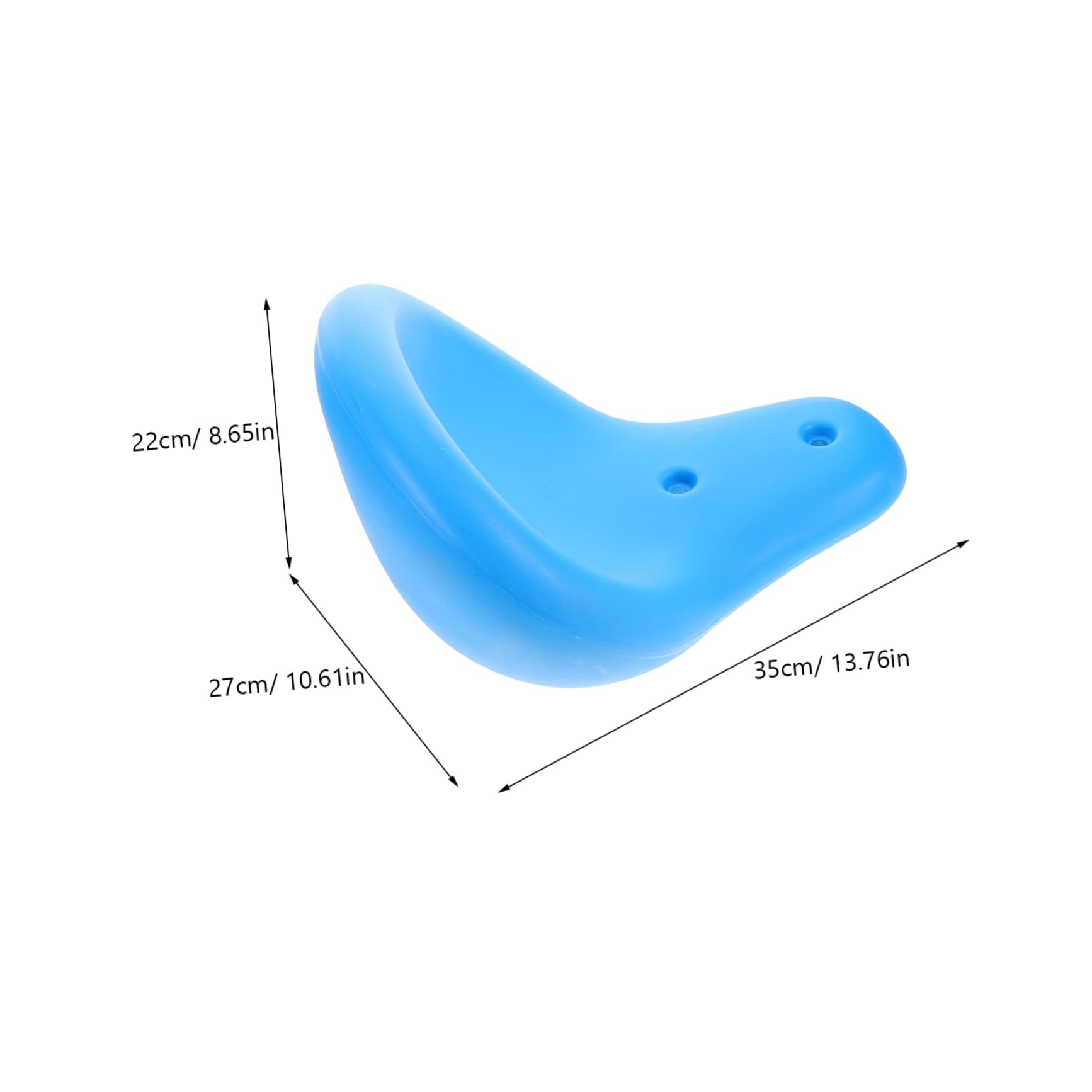 BRIGHTFUFU Outdoor Fitness Seat Pad Plastic Seat Replacement for Park and Community Use Comfortable and Sturdy Easy Installation Fitness Accessories