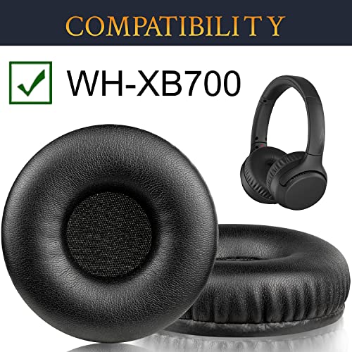 SOULWIT Replacement Earpads for Sony WHXB700/WH XB700 Wireless Extra Bass Bluetooth Headphones - Image 2
