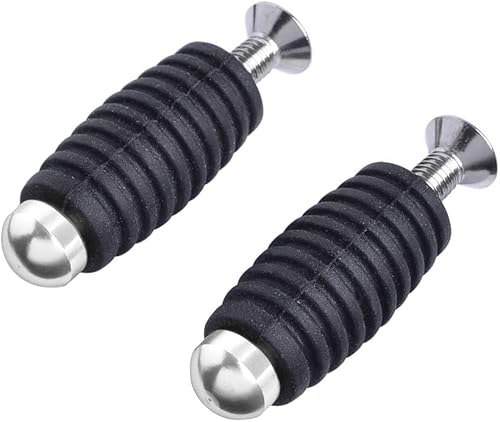 Miniatura 3 de Reposapiés 6MM CNC aluminio motocicleta pie clavijas reposapiés reposapiés reposapiés clavijas palanca de freno de cambio para Yam & aha MT07 MT09