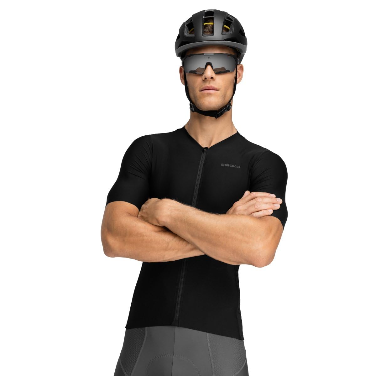 Ultraleichtes SRX Pro Radtrikot Herren Kurzarm Fahrradbekleidung Aerodynamisch Race Fit