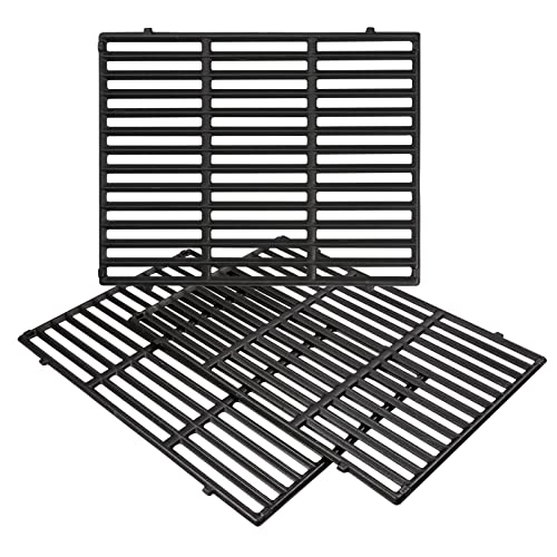 Uniflasy Grill Cooking Grates For Weber Genesis Ii 300 And Genesis Ii Lx 300 Series Gas Grill,Oklahoma Joe's Longhorn Offset And Oklahoma Joe's Longhorn Reverse Flow Cast Iron Grill Grates Replacement #TOP24
