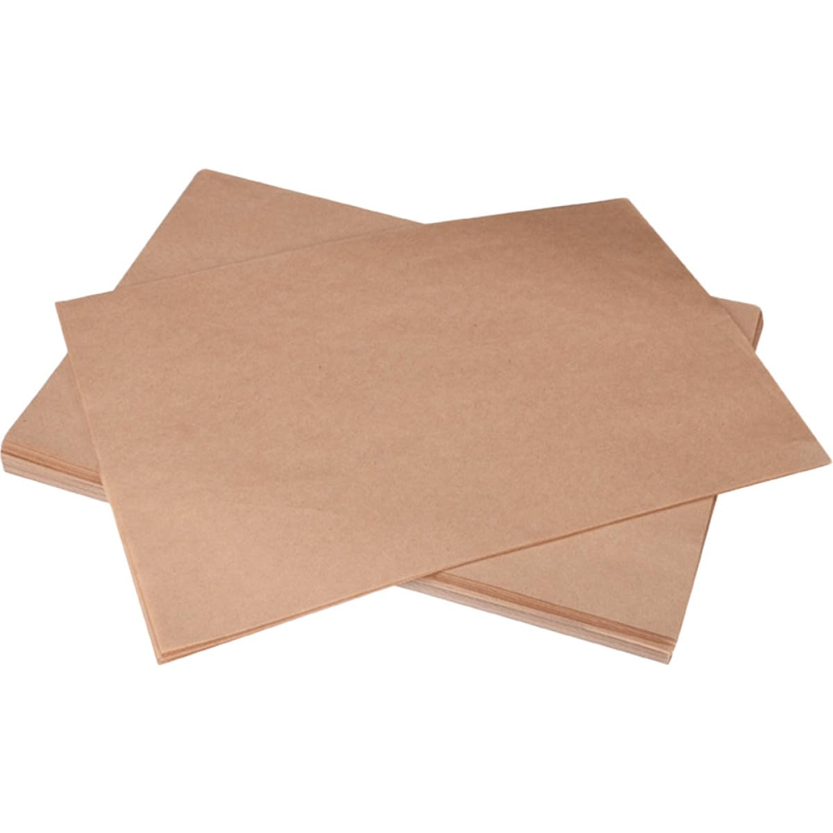 Papel pergamino kraft de cocina: 100 hojas de papel para hornear pizza y galletas sin pegar