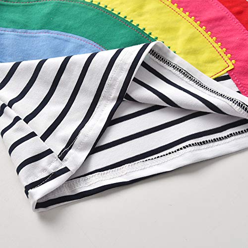 VIKITA Big Girls Dresses Toddler Outfits Little Kids Summer Clothes Birthday Gifts,JM6167 11-12Y4