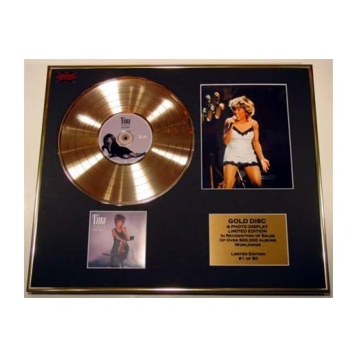 TINA TURNER/CD Disco de Oro/Disco & Foto Display/Edicion LTD/Certificato di autenticità/PRIVATE DANCER