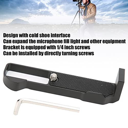 Empuñadura L Liberación Rápida Soporte Micrófono Canon G7X Mark III - Fernando Cortés Empuñadura L Liberación Rápida Soporte Micrófono Canon G7X Mark III - Fernando Cortés