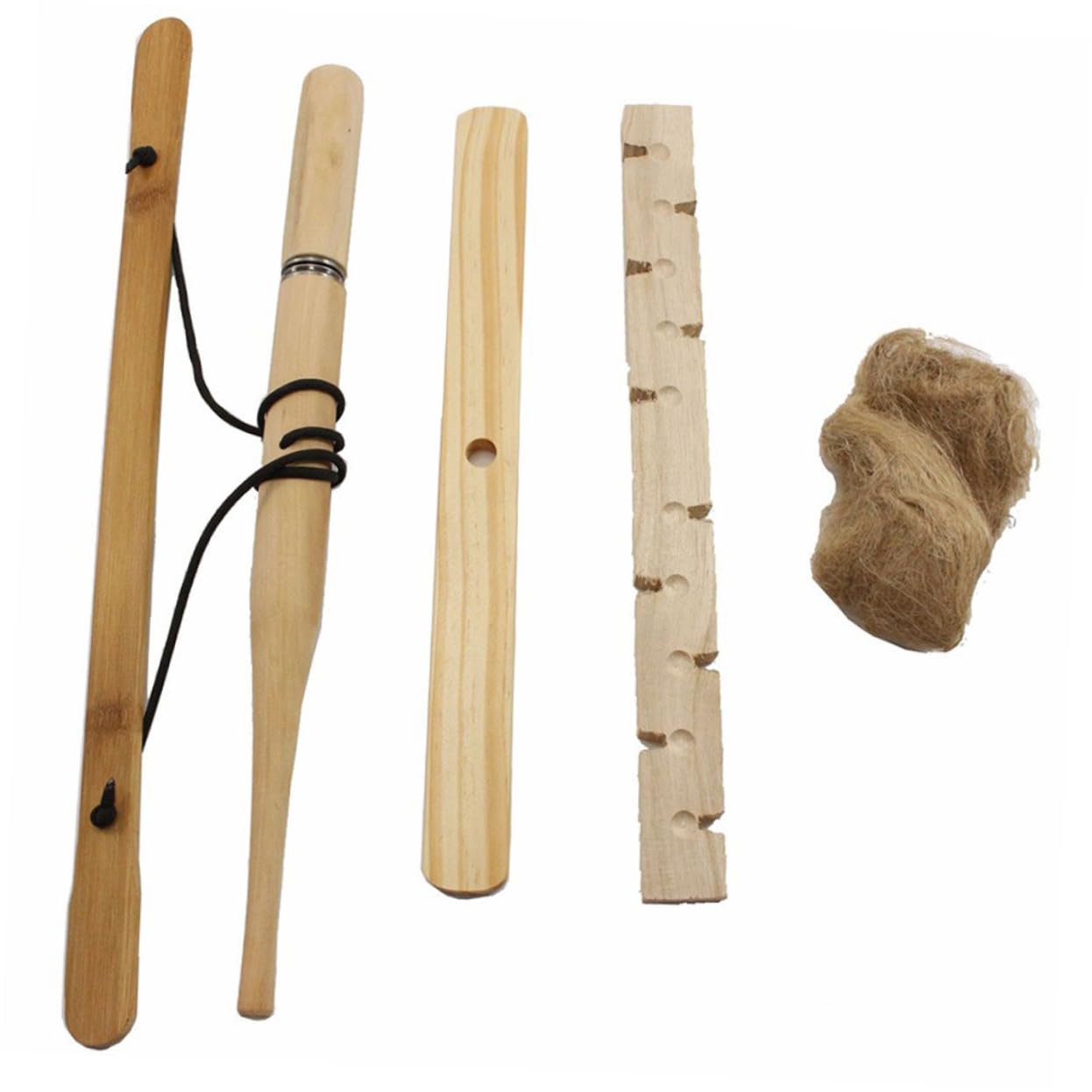 BESPORTBLE 3ensembles Plein Air Starter à Feu Bois Équipement De Camping Perçage Double pour Débutants Et Experts Adapté à Toutes Les Aventures