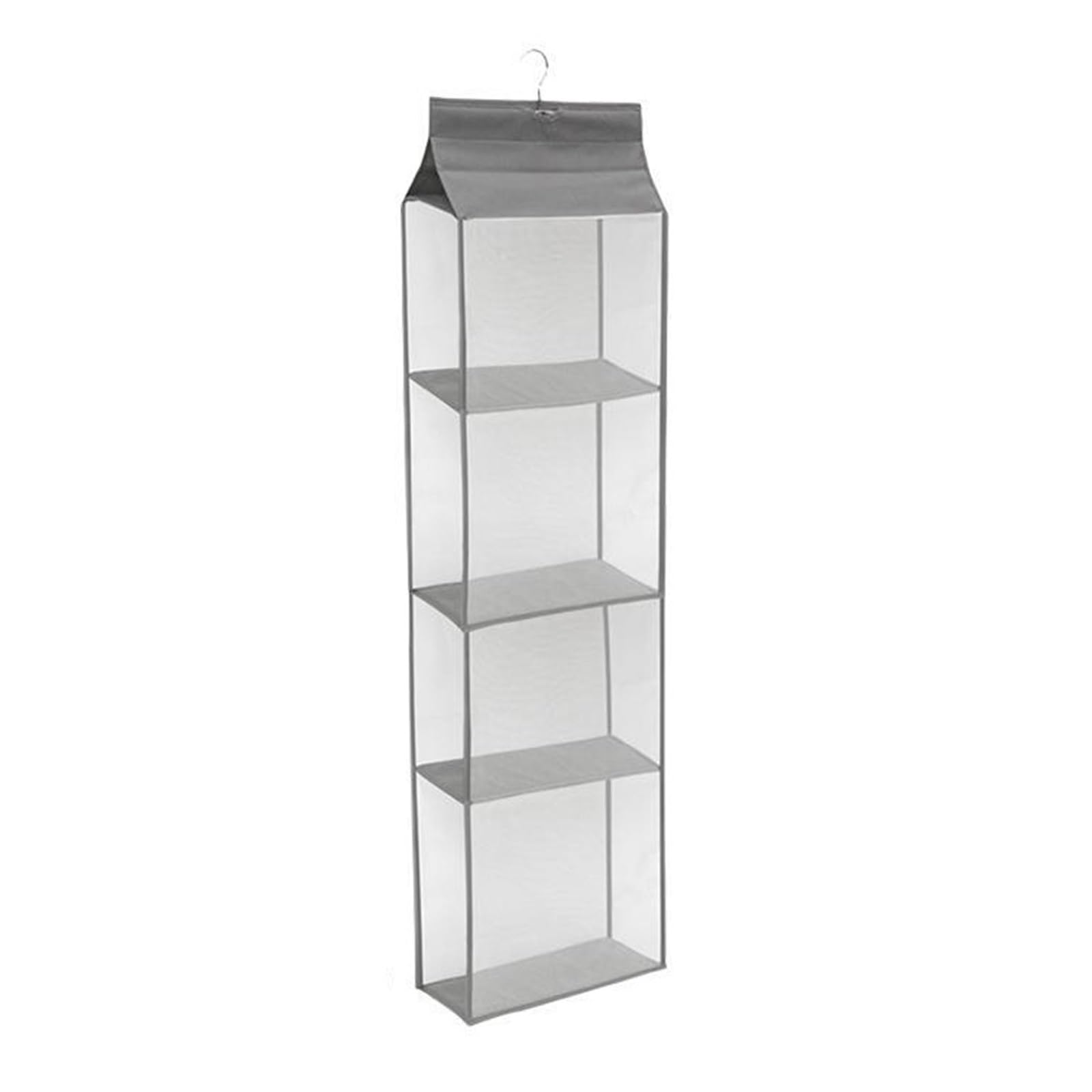 Hanging Shelves Hanging Purse Handbag Organizer Visible(Grigio.)