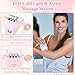 Facial Epilator for Women, Lady Epilators Hair Removal for Face, Epilators with LED Light, Two Speed Hair Removal Device, Epilator for Women, Pluxy Facial Hair Removal for Bikini Arm Legs Armpits