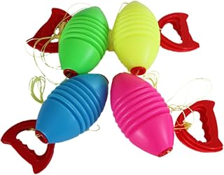 SAFIGLE 4 Pcs Double Player Ball Interactive Game Hand Fitness Ball Double Gym Ball Pull The Ball Child Gym
