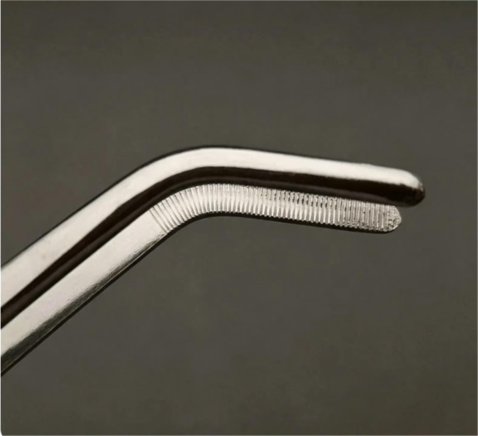 5pcs/10pcs Curved Tweezer 12.5/14/16/18/20/25/30cm Thicken Medical Surgical Tweezer for Laboratory(20cm 5pcs)