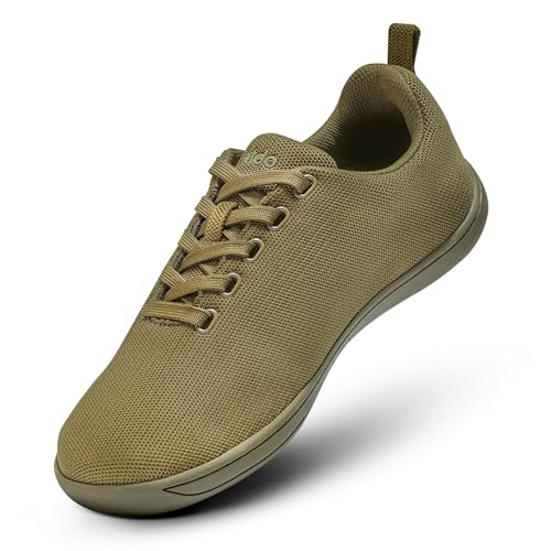 Image of Frido Cloud Comfort Lace-up Shoes for Men | Lightweight Sports Shoes with Zero-Drop Design & Wide Toe Box | Breathable Knit Running Shoes for Man | Casual Sneakers