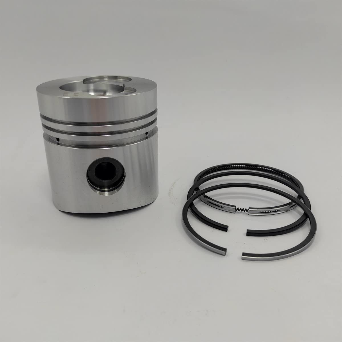 PISTONE + SET DI FASCE ELASTICHE (STD - DIAMETRO: 86,00 mm) : Compatibile con SLANZI/DVA 515 / DVA 1030 / DVA 1550-17323
