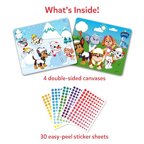 Image of Skillmatics Dot It Sticker Art - PAW Patrol, Mess-Free Fun for Kids, 500+ Stickers, Craft Kits, DIY Scrapbooking Activity, Gifts for Boys & Girls Ages 3, 4, 5, 6, 7