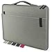 Produktbild sølmo I Design Laptop-Tasche 15-15.6 Zoll, Laptophülle 15.6 Zoll, Stoßfeste Notebooktasche kompatibel mit 15,6" Macbook Pro, Lenovo IdeaPad, Ultrabook, Dell Inspiron 15, Macbook Air Hülle, Grau / Grün