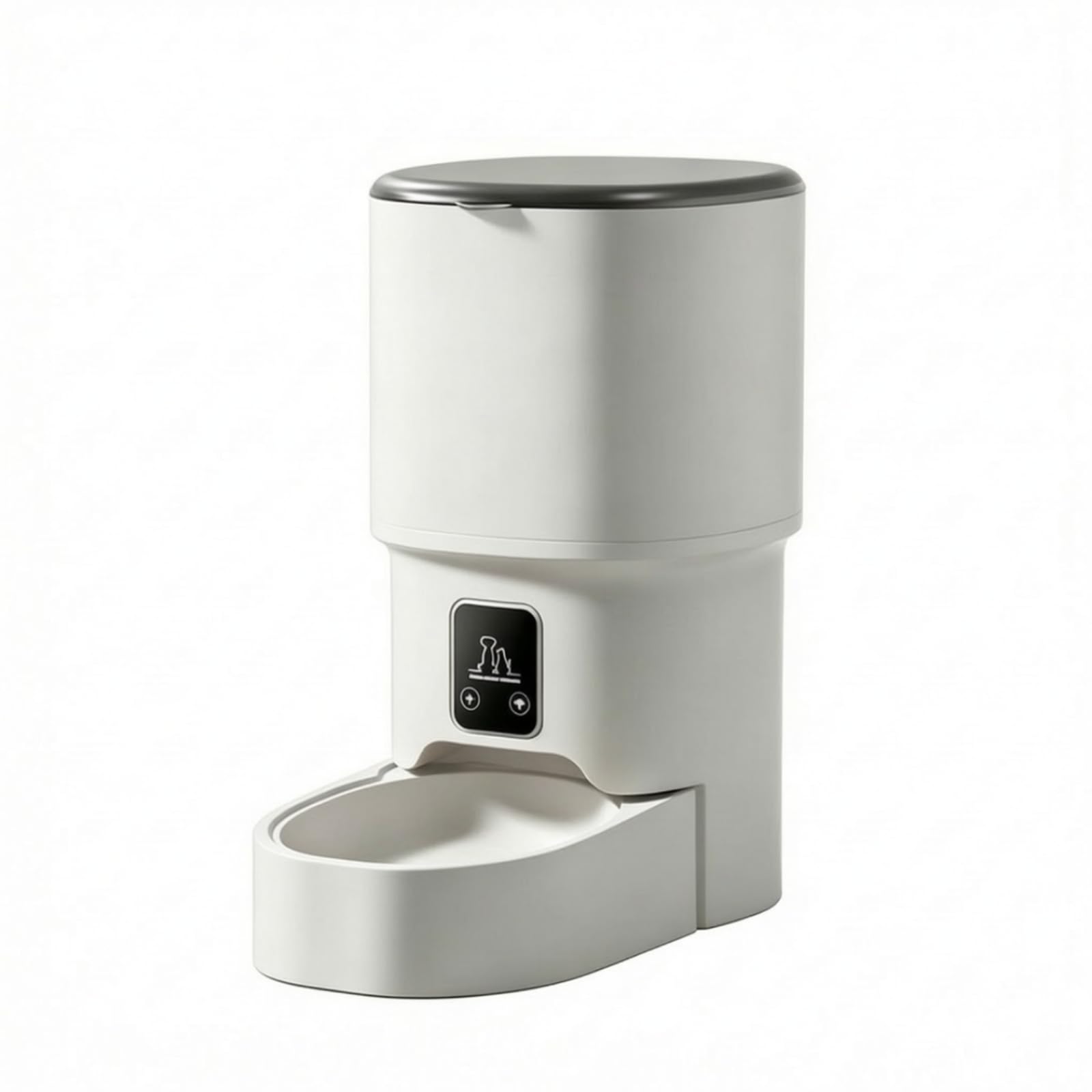 MagiDeal Dispenser Automatico per Animali Domestici Mangime Secco Ciotola Dosatore Programmazione Timer Contenitore 4 L Ricarica Facile Materiale Plastica, 4L, style to 1