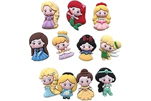 Disney Princess Charms: Unleash Your Royal Creativity with Our Exclusive 22-Piece Kawaii Resin Collection