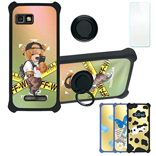 Aroepurt Funda para Motorola Defy Funda Compatible con Motorola Defy Case Carcasa [con 9H Dureza HD Protector Pantalla] PC + Silicona Soporte DJH-PZX