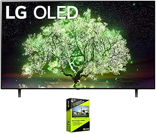 LG OLED48A1PUA 48 Inch OLED TV Bundle with Premium 4 YR CPS Enhanced Protection Pack