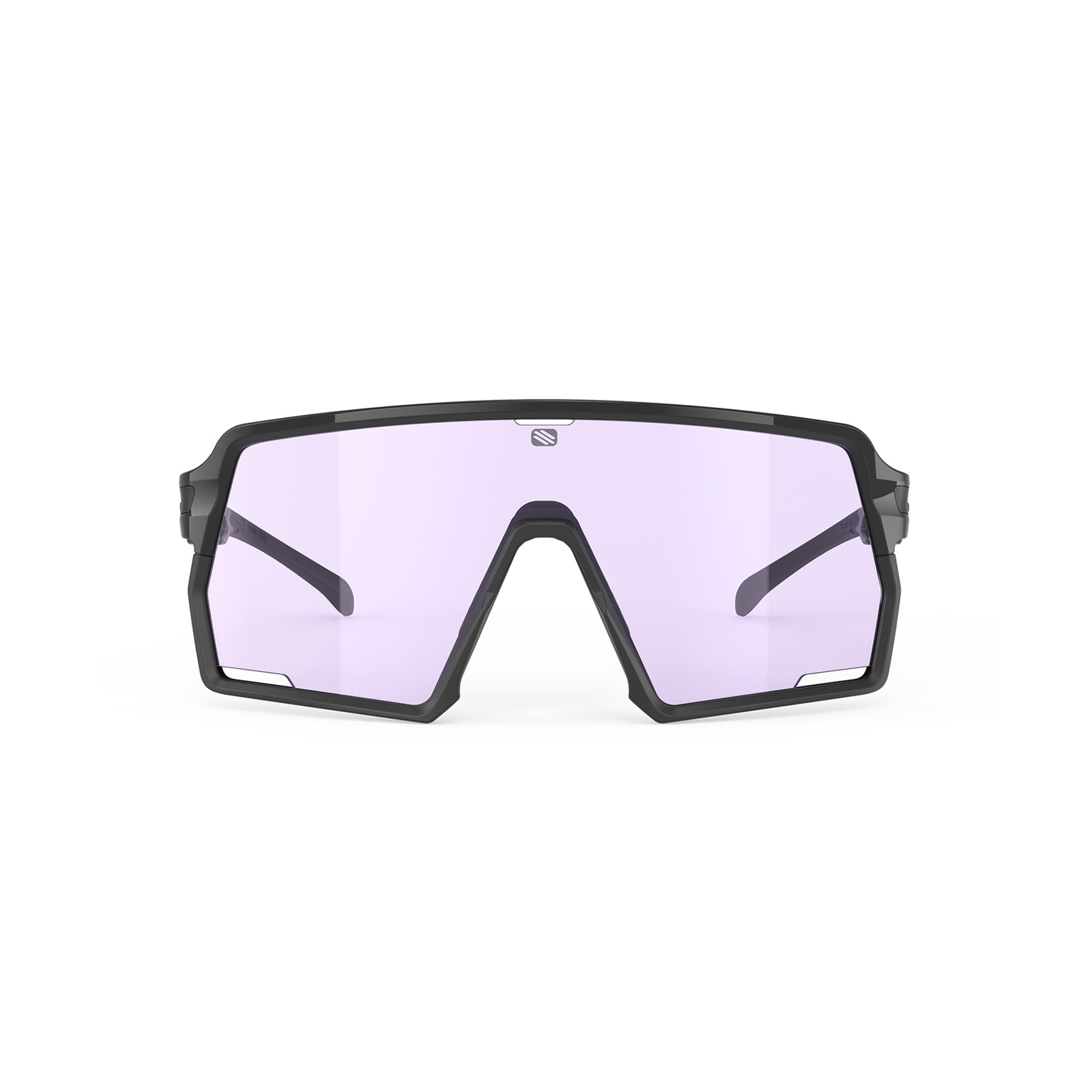 Rudy Project KELION Black Gloss Impactx Photochromic 2Laser Purple Occhiali, Taglia Unica Unisex Adulti, nero, Taglia unica