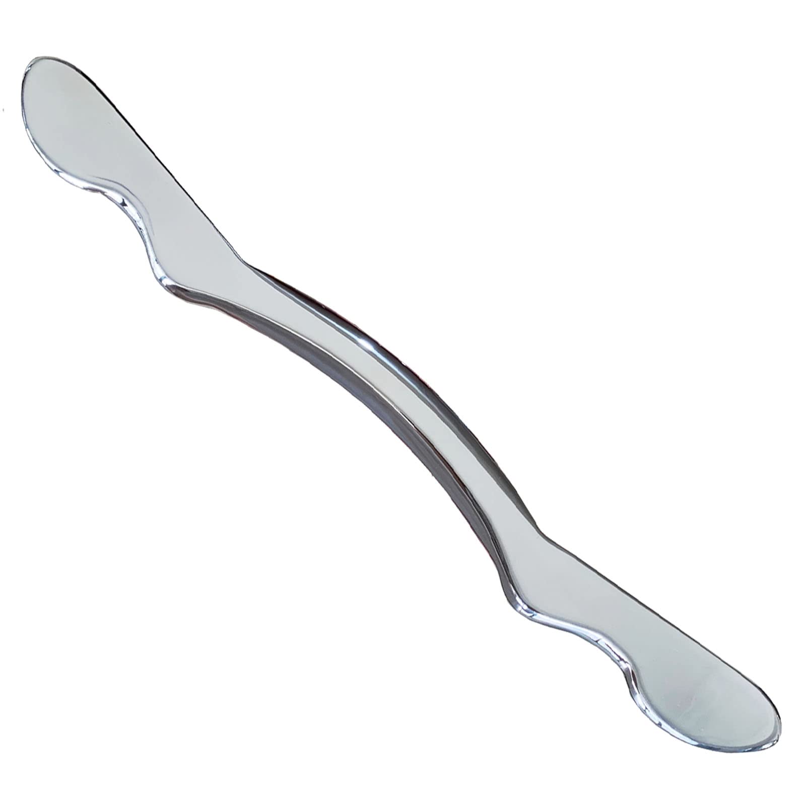 GYX COELE Muscle Scraper Stainless Steel Gua sha Scraping Massage Tool IASTM Tools Great Soft Tissue Mobilization Tool 14 inch Long bar(Double Edge)