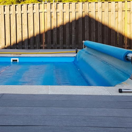 TOPZEA Hot Tub Spa Cover Blanket, 16 Mil 7Ft x 7Ft Square Pool Thermal Bubble Covers Floating, Heavy Duty Heat Retaining Solar Blanket for Indoor Outdoor Hot Tub, Inground and Above Swimming Pool by TOPZEA - Used condition - Image 5