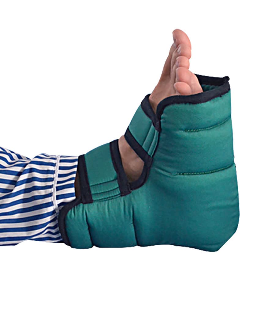 Almohadas protectoras de talón suaves y reconfortantes, cojín antiescaras para pie, almohadilla para pie, soporte de tobillo, funda correctora para ancianos
