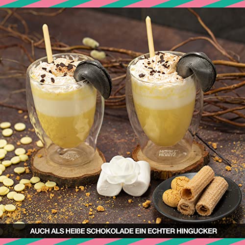 FOOD crew 900g belgische Schokolade für Fondue - Mix aus Vollmilch, Zartbitter & Weiß - Schokobrunnen – Schoko Kuvertüre Drops - 10 Portionsbeutel einzeln verpackt