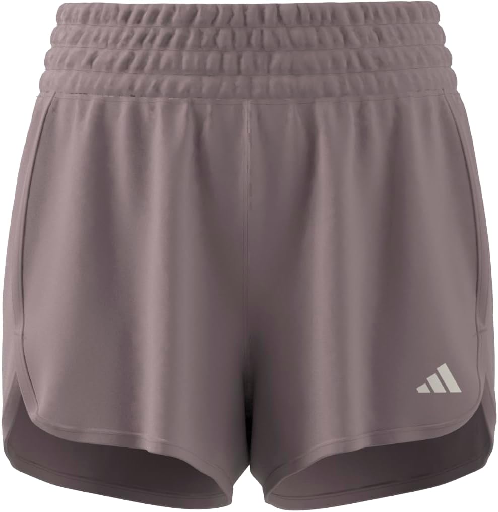 Adidas Womens Pacer Essentials Knit High-Rise Shorts - Image 7
