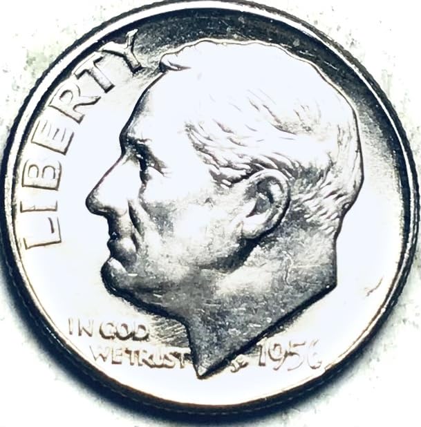 1956 P Roosevelt Silver BU MS Dime Seller Mint State