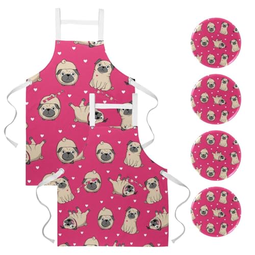 Tablier de cuisine pour pâtisserie et nettoyage de la maison au quotidien