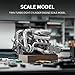 Mould King V8 Twin-Turbo Engine Model Kit That Runs, Mini Engines Building Blocks Set for Adults with Battery and Motor, Engineering Construction STEM Toy for Teens(2899 PCS)
