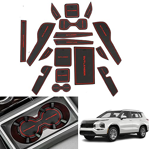 Accesorios interiores para Mitsubishi Outlander 2022-2024 Rojo miniatura 1