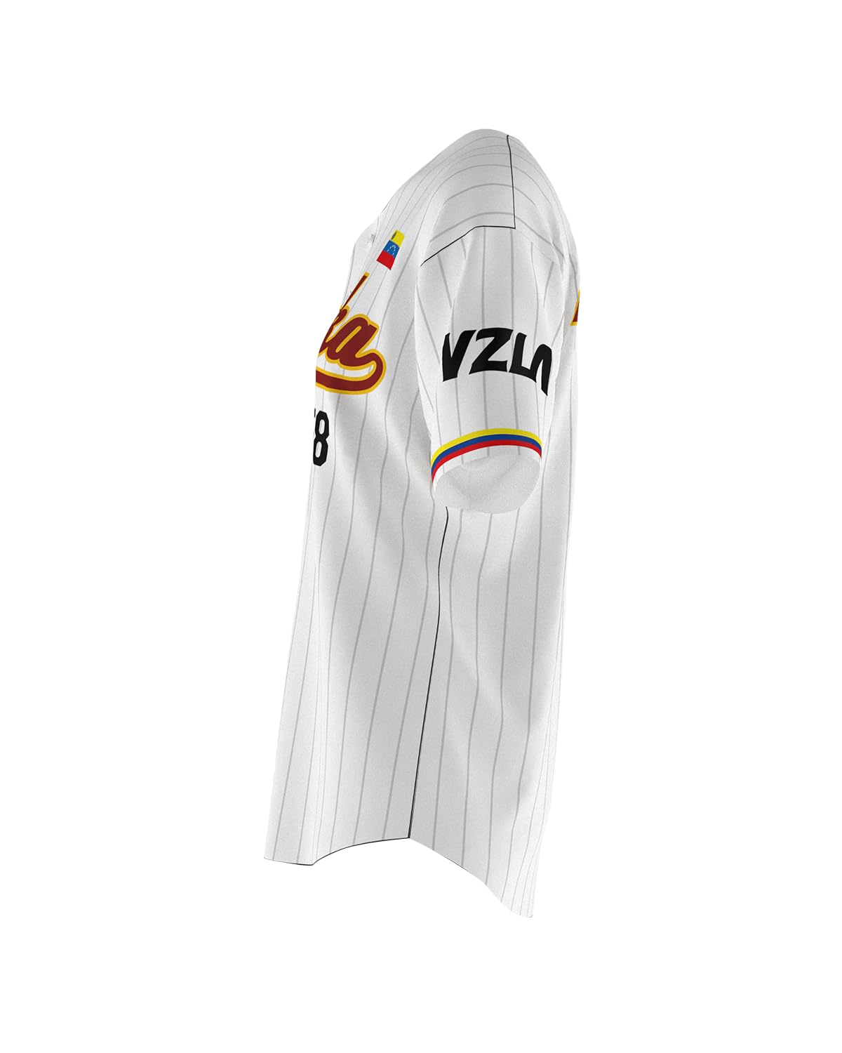 Baseball Jersey Venezuela, Sifrina y boleta (US, Alpha, X-Large, Regular, Regular, Boleta, Men)