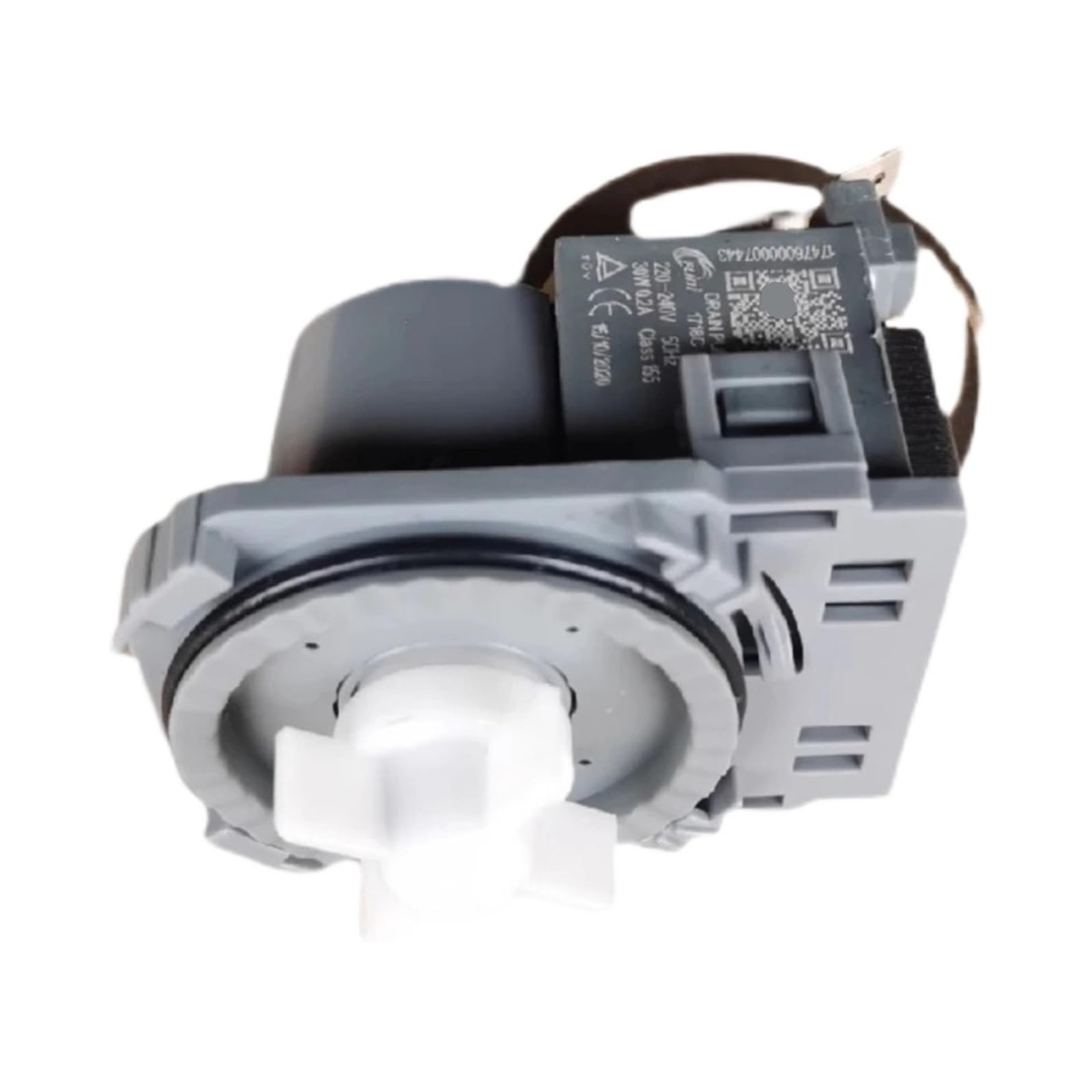 Genterun One Color Dishwasher Drain Pump,Compatible For Midea, Wqp8-3905 Wqp8-3906 Wqp8-7602 Wqp8-3802A