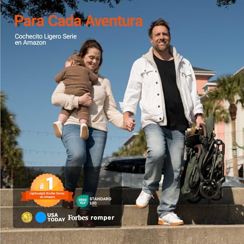 MAMAZING-Baby-Reise-Buggy-Kinderwagen-fur-6M-4-Jahre-bis-15-kgHandgepack-Geeignet-Klein-zusammenklappbar-Buggy-Flugzeug-mit-Einhandig-faltbares-Design-leicht-kompakt-526kg-aus-Kohlefaser-Grun | Dealmeister.io Alt tag für bilder post titel