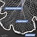 Yeahmart Handmade American Saltwater Fishing Cast Net with Heavy Duty Real Zinc Sinker Weights for Bait Trap Fish 3Ft Radius, 3/8 Inch Mesh Size