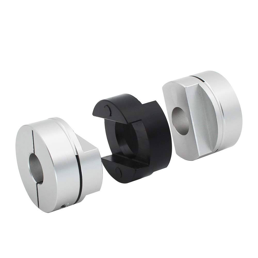 YFCDZVBH D32L45 8/10 / 16mm Flexibler Wellenkoppler Oldham-Kupplungen für 3D-Drucker (Inner Diameter : More to Contact)