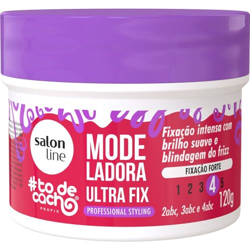 Salon Line, Modeladora Ultra Fix, #TodeCacho, Fixação Forte, Vegano - Para Cabelos Ondulad... Salon Line, Modeladora Ultra Fix, #TodeCacho, Fixação Forte, Vegano - Para Cabelos Ondulad...