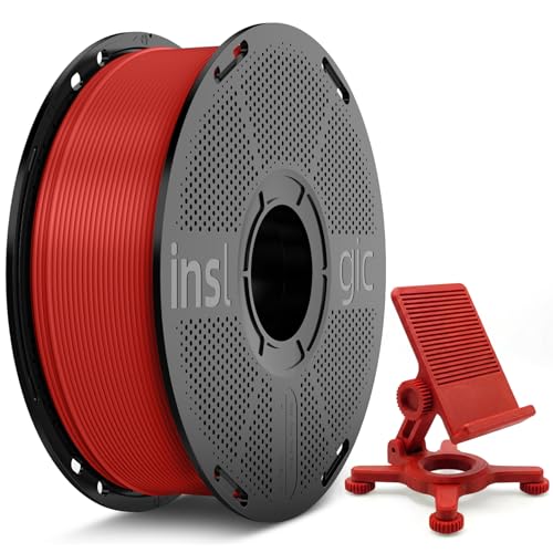 Filament PETG Pro 1.75mm rouge mat haute vitesse pour imprimante 3D FDM tolérance 0.02mm