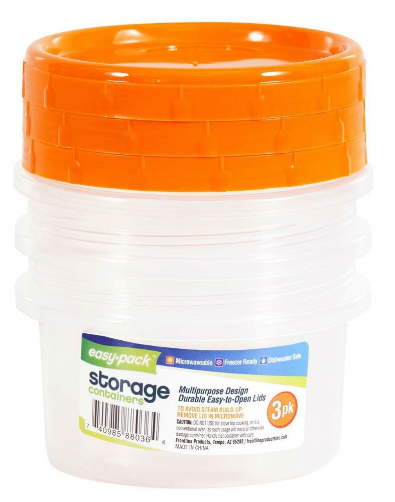 3pk ROUND CONTAINER